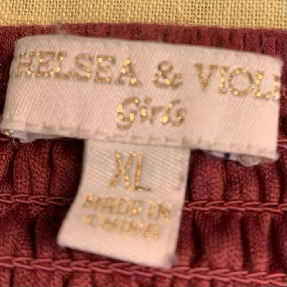 Chelsea & Violet Red Ribbed Ruffled Sundress - Picture 8 of 10